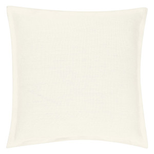 Designers Guild White Plain / Texture Milazzo Alabaster Cushion Reverse Shot
