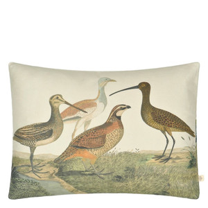 Birds Of A Feather Parchment 60x45cm Cushion