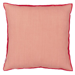 Designers Guild Orange Brera Lino Nasturtium Papaya 45x45cm Cushion Reverse Shot