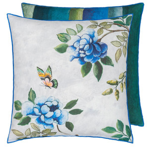 Porcelaine De Chine Cobalt 55x55cm Cushion Porcelaine De Chine Cobalt 55x55cm Cushion