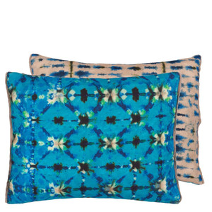 Shibori Cobalt 60x45cm Cushion