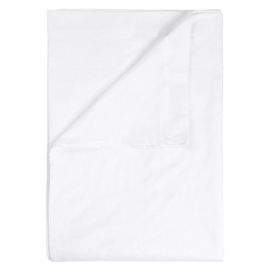 Tribeca White King Flat Sheet