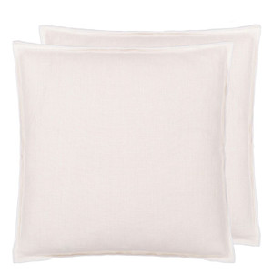 Brera Lino Alabaster & White 43x43cm Cushion