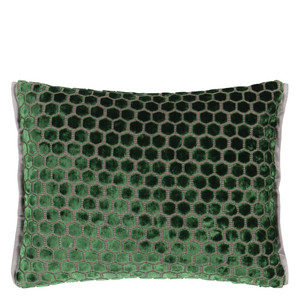 Jabot Emerald Cushion