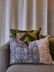 Delfina Denim 60x40cm Cushion