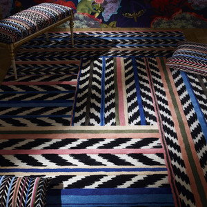 Jaipur Stripe Azur Floor Rug