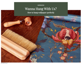 House of Hackney - Wanna hang with us? Tips to hang your wallpaper