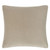 Designers Guild Grey Plain / Texture Varese Cameo Pumice Velvet Cushion Reverse Shot