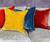 William Yeoward Yellow Plain / Texture Paddy Mustard Cushions