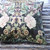 Ikebana Damask Velvet Graphite 55x55cm Cushion