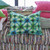 Shibori Emerald 60x45cm Cushion
