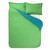 Biella Emerald & Aqua Single Duvet Cover