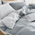 Biella Dove Standard Pillowcase