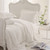 Designers Guild White Biella Alabaster Standard Pillowcase Bed Linen