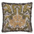 Brocart Decoratif Embroidered Sepia Cushion