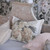 Fleurs d artistes Sepia Cushion