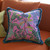 Brocart Decoratif Embroidered Cerise Cushion