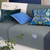 Brera Lino Cornflower & Lapis Cushion