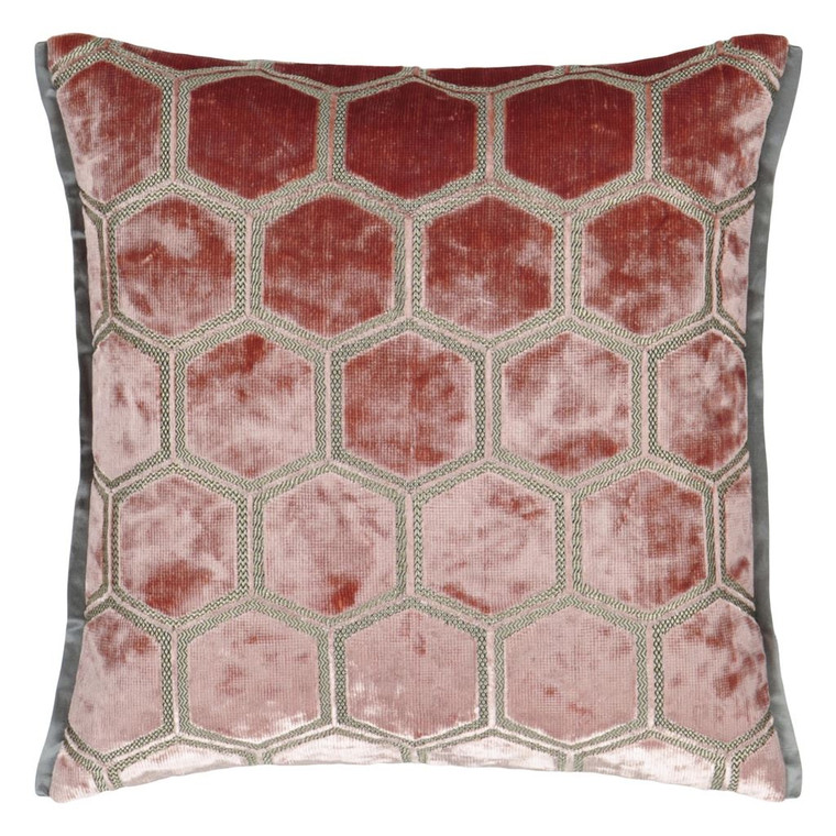 Manipur Coral 43x43cm Cushion