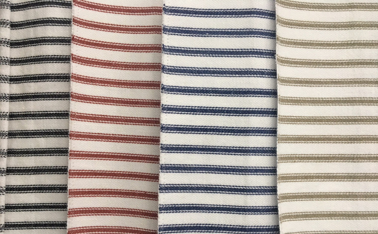 Icon Everyday Striped Ticking LIMITED N/R Fabric Styled Shot