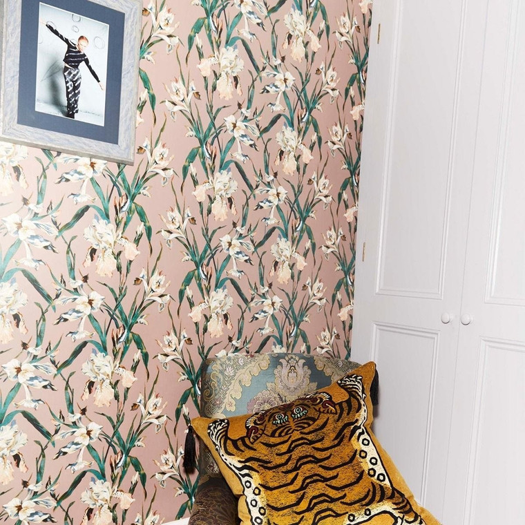 House of Hackney Eteris Floral Eteris Wallpaper Styled Shot