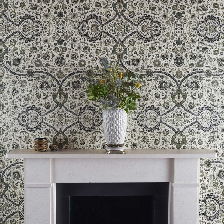 House of Hackney Zanjan Patterned Zanjan Wallpaper Styled Shot