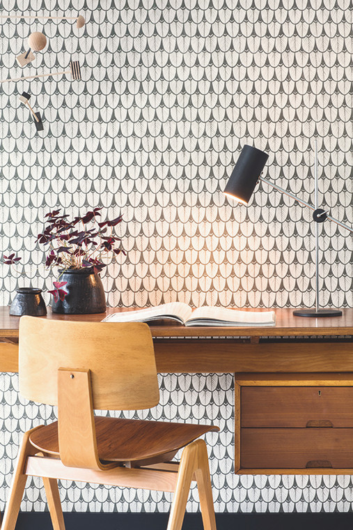 Cole And Son The Ardmore Collection Patterned Narina Wallpaper Styled Shot