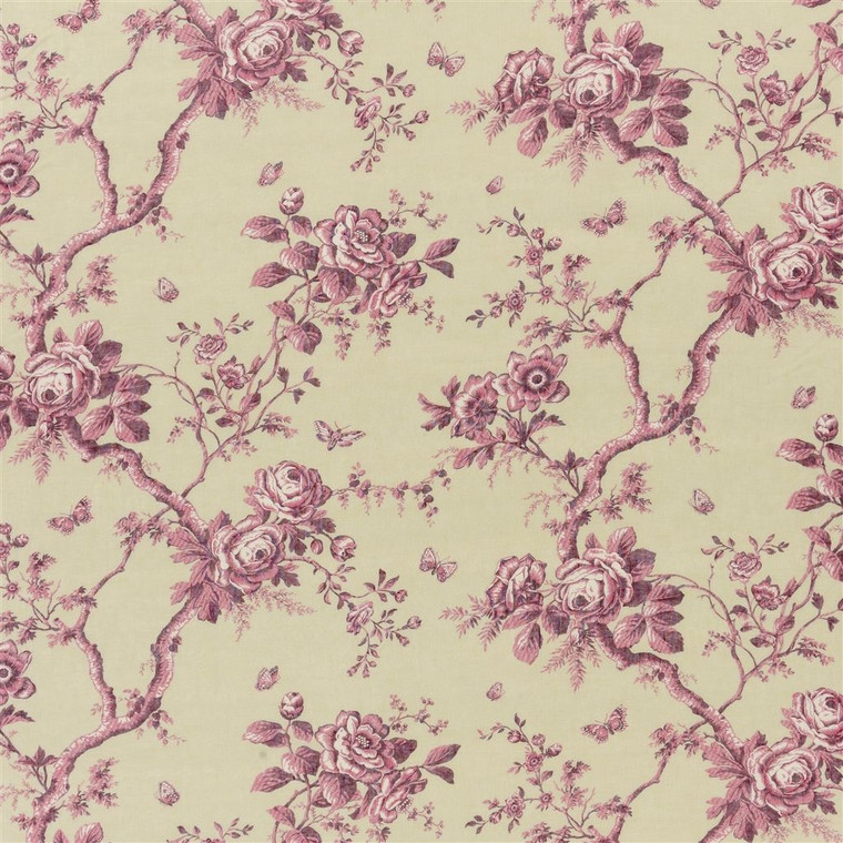 Ralph Lauren Signature Ashdown Manor Fabric  Floral,Patterned Ashfield Floral Voile Fabric Styled Shot