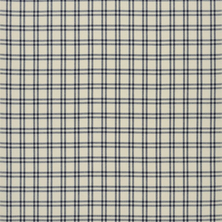 Ralph Lauren Signature Modern Lodge Fabric  Checked North Creek Tattersall Fabric Styled Shot