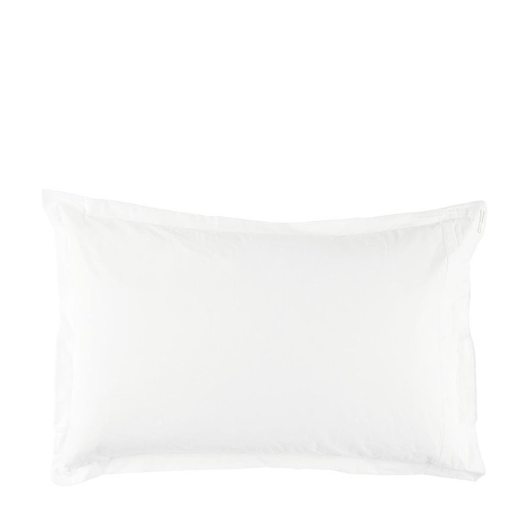 Tribeca White Standard Pillowcase