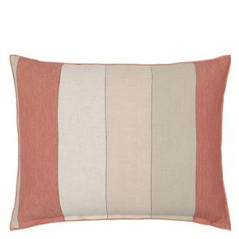 Brera Gessato Coral 60x45cm Cushion