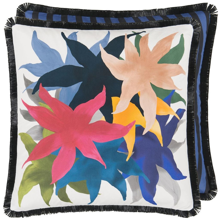 Iris Des Marais Craie 55x55cm Cushion