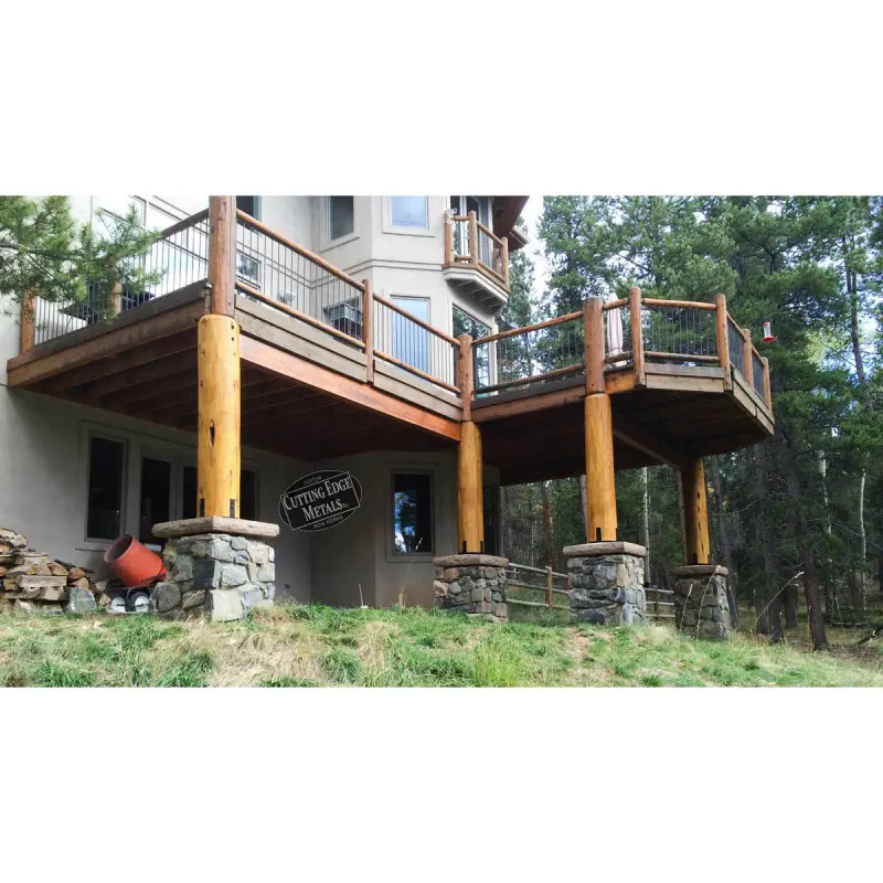 RUPB Round Base Uplift Post Bracket – Custom Heavy Duty Round Log Post ...