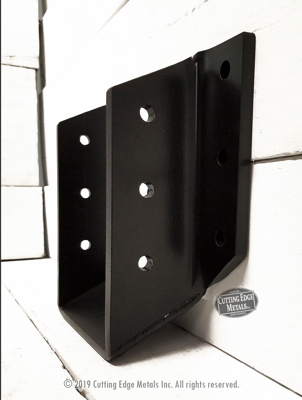 Angled Joist Hangers for Sloped Rafters / Custom Steel Bracket ...