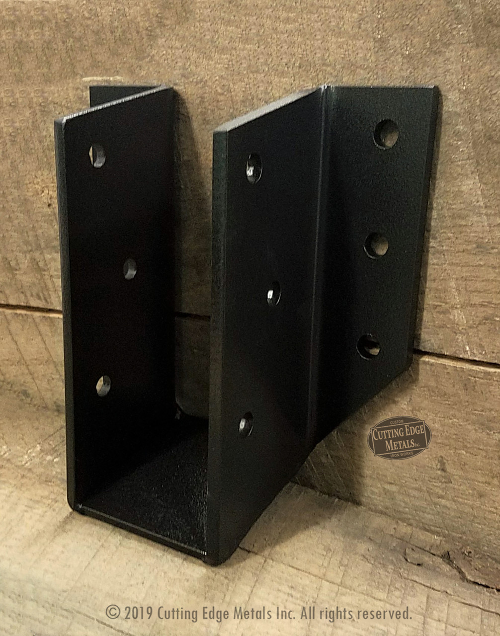 Angled Joist Hangers for Sloped Rafters / Custom Steel Bracket ...