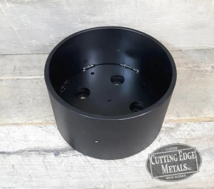 These custom steel round log post base brackets (RLUPSB-10) keep the post off the ground and hold it in place by mounting the bracket to floors and sliding the post in to the sleeve and securing it with mounting hardware. These can be used for decks, gazebos, pergolas, railings, fences, or porticos.