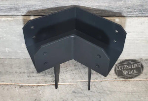 Hex Post to Girder Beam Brackets

Hex Post to Girder Beam Brackets will allow you to easily and quickly assemble a hexagonal pergola or create a 60° corner on top of a post. Please be sure to know the ACTUAL SIZE of your timbers. These are built custom to the spec selected. so they fit your beams perfectly. Giving us your actual timber sizing will allow us to make the inside dimension 1/16" over so that you can easily slide the brackets on. If you want to have a super tight fit, just send us a note in your order when you check out and we will make them the size you selected.