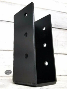 oist Hangers – Inside Flange or Hidden Flange Joist Hanger
- (JHIF-10)
Here is a version of our custom steel joist hanger with an inside flange. This is convenient when you have limited space or just want to hide the flange on them. These are also great for installing railing on posts.