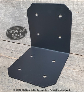 L Angle Timber Brackets
This is a custom, decorative L-angle beam or post bracket that will dress up your home, cabin or office. This is also functional. We custom make these timber connecting brackets to fit perfect to your beam connection. Use them for inside or outside corner brackets.