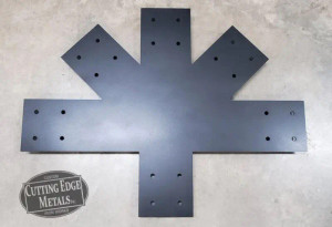 Beam Connecting Truss Center Bracket - 6 Leg
Beam to angle brace connections made out of carbon steel with the perfect angles to fit your custom designed truss.