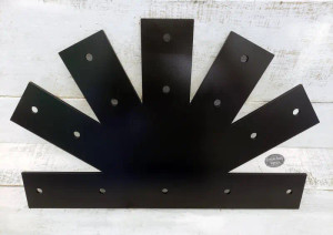 Beam Connecting Truss Center Bracket - 7 Leg
Beam to angle brace connections made out of carbon steel with the perfect angles to fit your custom designed truss.