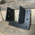 These steel joist hangers with a full flange are custom made to fit your joist or beam project perfectly. This is a very classy way to dress up your exposed floor joists or ceiling rafters and provide structure.