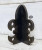 Decorative L Angle Timber Brackets with Le Fleur de Lis
"L" angle timber brackets with Fleur de Lis design add a rustic, oil rubbed bronze finish, black painted rustic, and black powder coat finish to your wood connection. These steel brackets are custom made to fit your post or beam project.