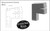 Beam Connecting Truss Corner Bracket - 3 Leg - Measurement Guide