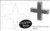 Spaded X Shaped Bracket or Flat X Bracket with Spaded Ends - Timber Frame - Measurement Guide