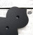 Spaded X Shaped Bracket or Flat X Bracket with Spaded Ends - Timber Frame