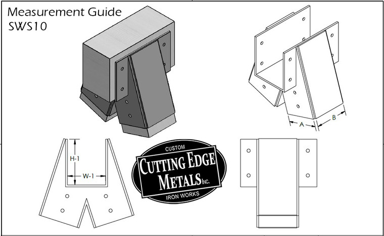 Swing Set Beam Brackets will allow you to easily and quickly assemble your swing set. Please be sure to know the ACTUAL SIZE of your timbers.