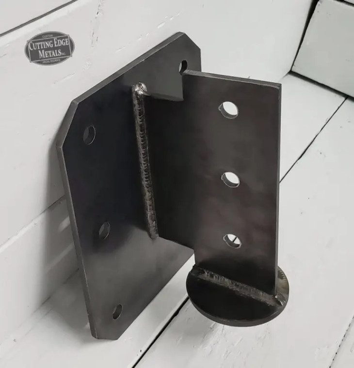 ace Mount Round Log Knife Plate - Timber Frame