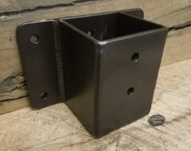 FMPB10 Face Mount Railing Post Bracket – Custom 4-Sided Fascia Mount ...
