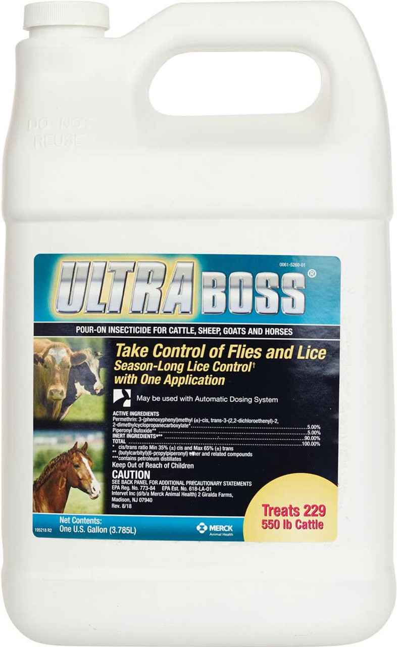 Ultra Boss Pour-On Insecticide 